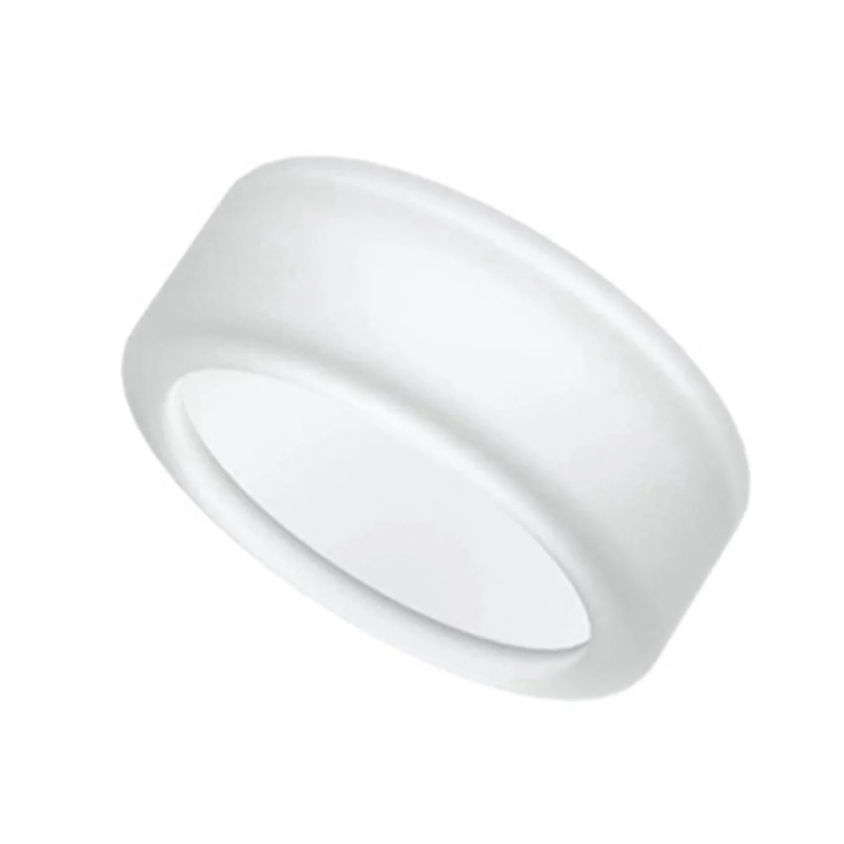 6pcs Silicone Ring Cover for Oura Ring Gen 3 Anti-Scratch Silicone Cover for Men and Women(White)