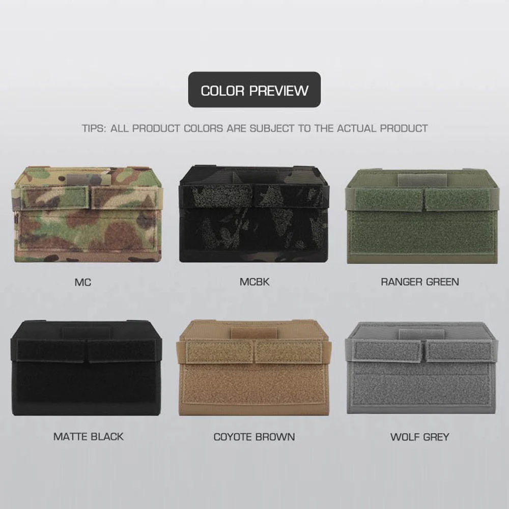 التكتيكية لوحة الناقل الصدر المشرف الحقيبة كراي نمط الهاتف مطوية الملاحة مجلس ميليتار في الهواء الطلق الصيد الادسنس سترة ملحق #6