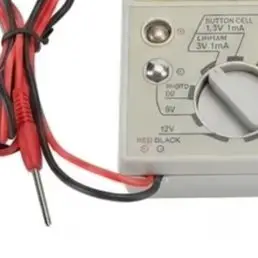 Portable Plastic Watch For Battery Tester Voltage Meter Tool For Button Cell 9V AA AAA Lithium For Battery Testing Repair Instru