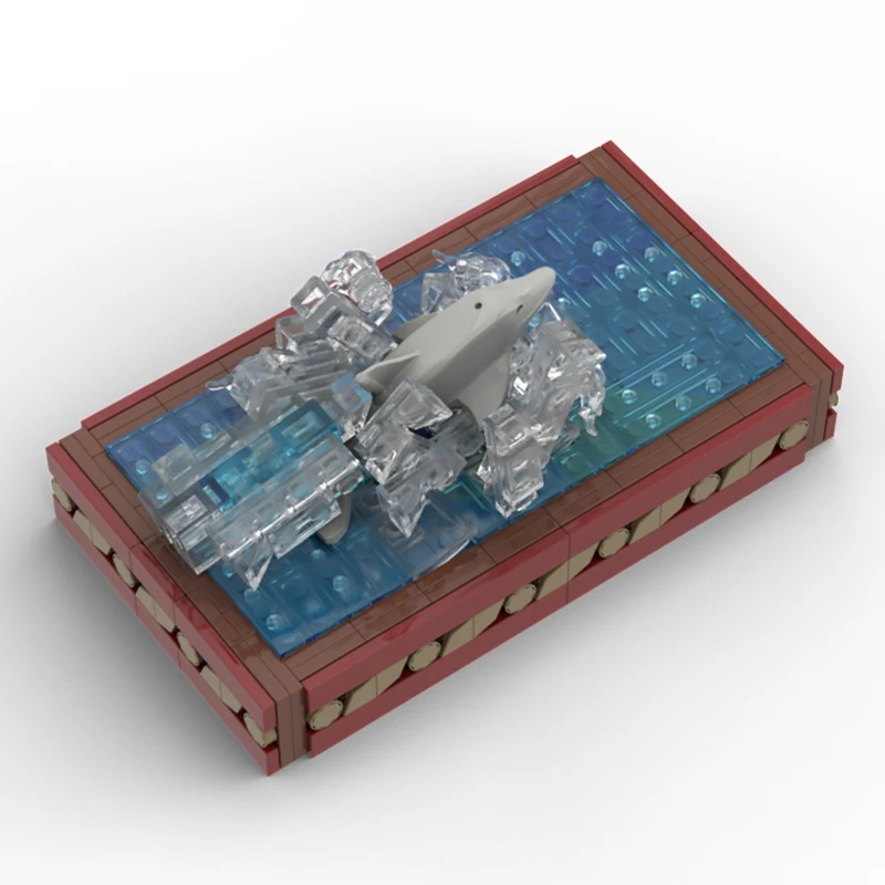 

332pcs MOC Jumping Dolphin Pirates Building Blocks Christmas Gift Highly Detailed Creative Project for Enthusiasts