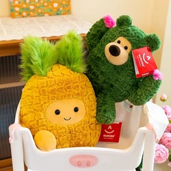 30cm Funny Pineapple Cactus Plush Toy Cute Doll Plant Decoration Family Frieft Filling Full Best Giftnds Boy Girl