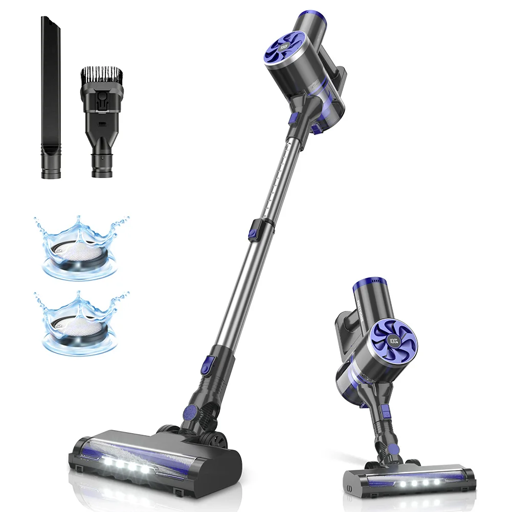 good quality wireless rechargeable hand held upright floor and carpet vacuum cleaner