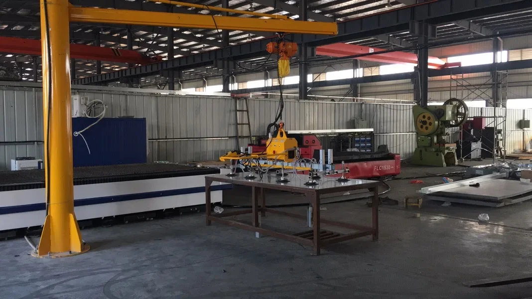 Elevador de tablero de vacío para chapa con bomba de vacío