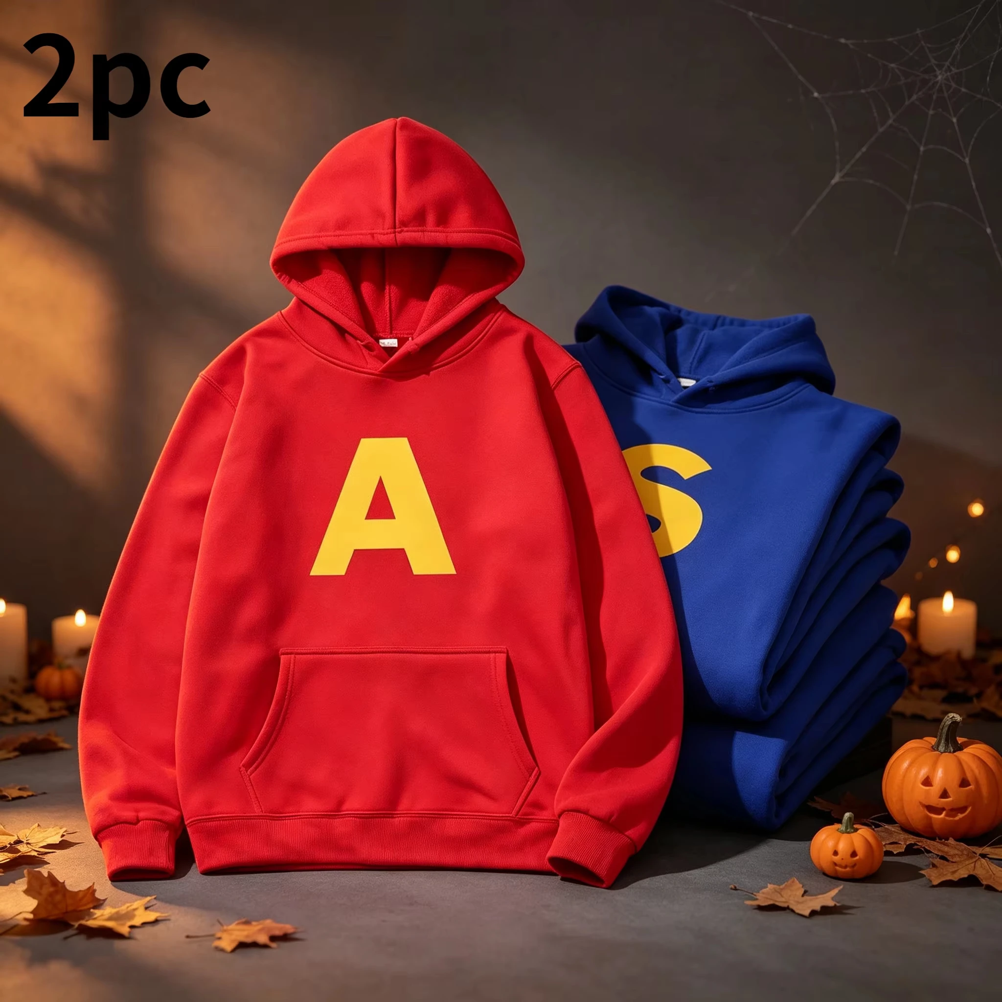 Alvin and The Chipmunks The Squeakquel's Pullover Women's Man Fashion 2pc Sweatshirt Available for Best Friend Hoodie