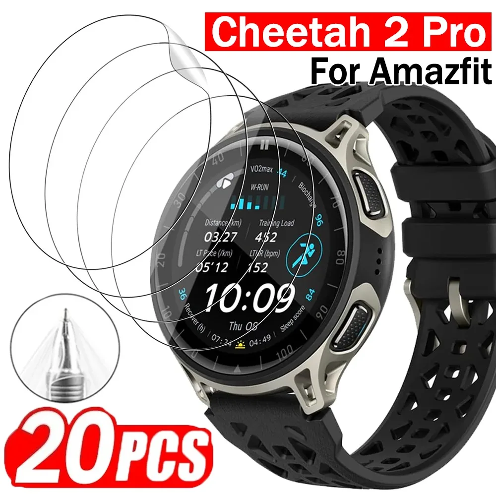 

1-20Pcs Soft TPU Hydrogel Film for Amazfit Cheetah 2 Pro Screen Protector HD Clear Full Coverage Anti-scratch Protective Films