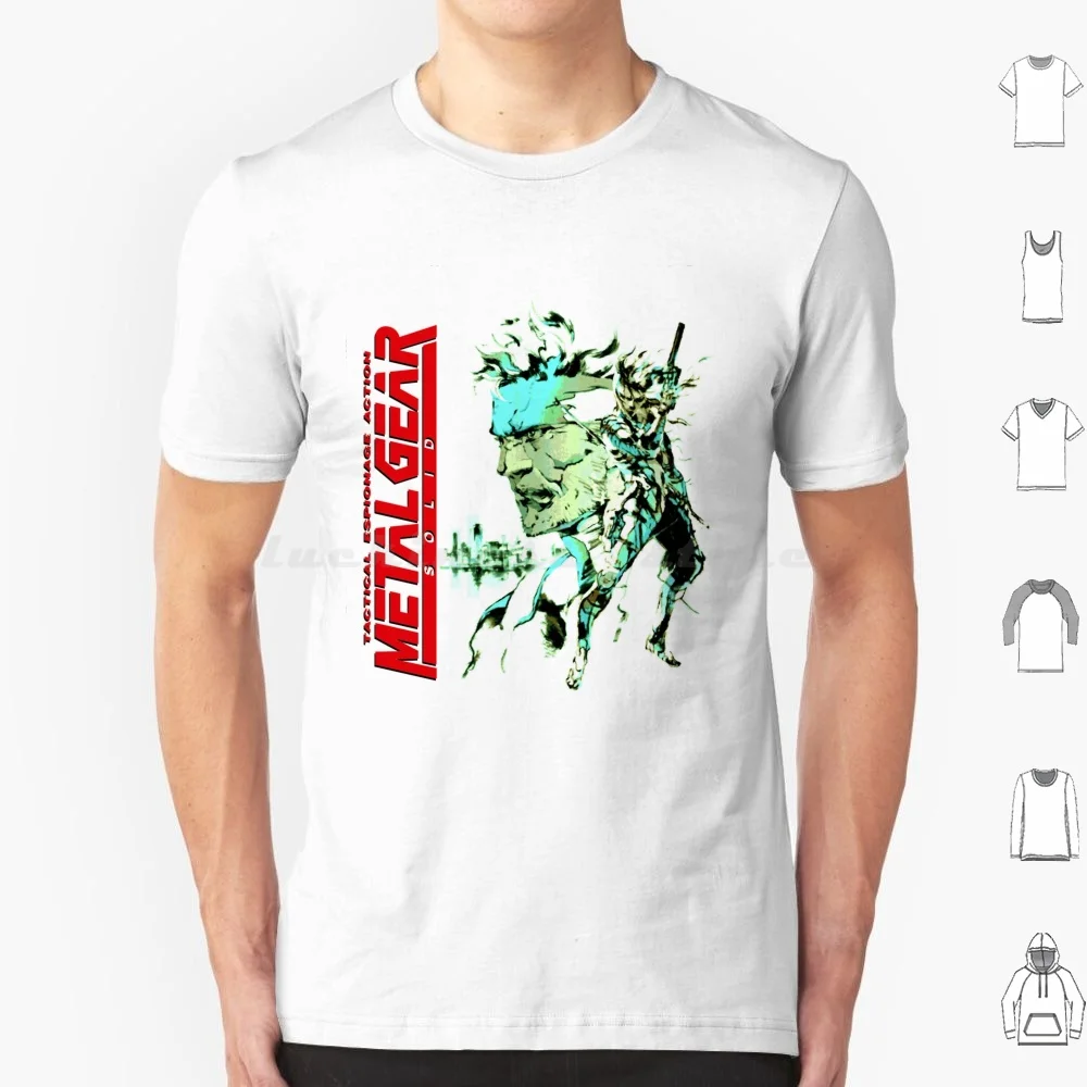 Camiseta Metal Gear Solid 54 para niños y mujeres, camiseta clásica Vintage, camiseta Unisex de tendencia, hombres, mujeres y niños, 6xl Metal Gear Solid 54