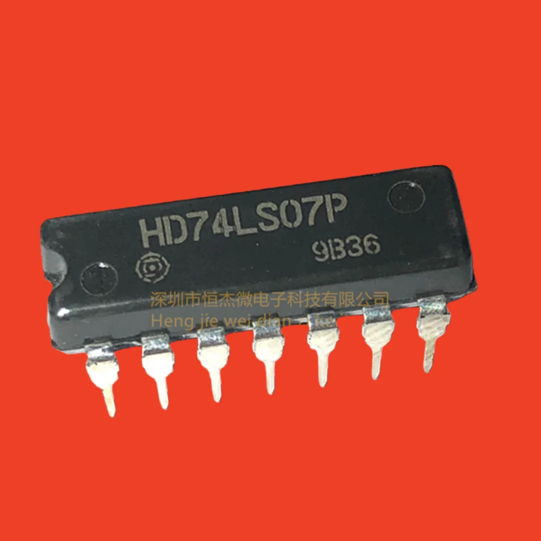 5PCS/new imported original HD74LS07P SN74LS07N DIP-14 buffer logic IC