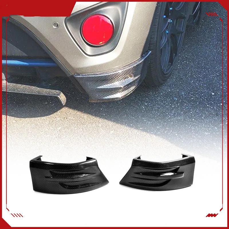 

Suitable for Hyundai Veloster carbon fiber modification NEFD model rear bumper corner wraps and large rear lip protector 2011