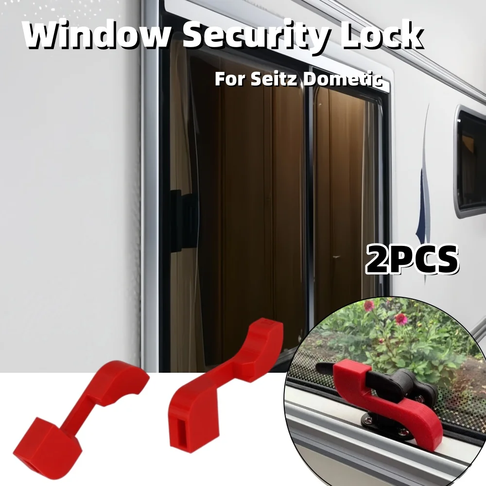 RV Window Security Lock Non-Drill Window Latch Protection Handed Lock Caravan CamperVan Car Accessories For Seitz Dometic
