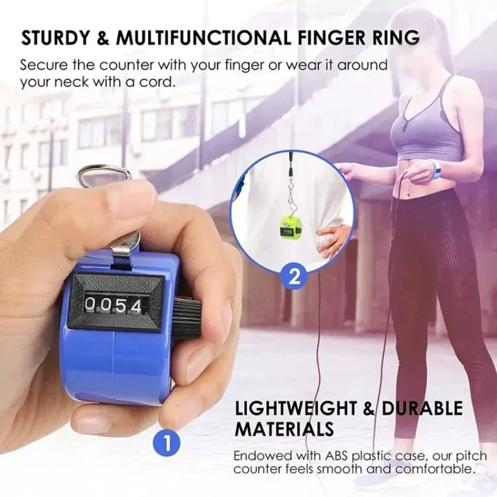 جهاز عد يدوي لمراقبة الأحداث، أداة عد يدوية دقيقة، عداد تدفق الأشخاص، آلية عد دقيقة، حجم صغير #5