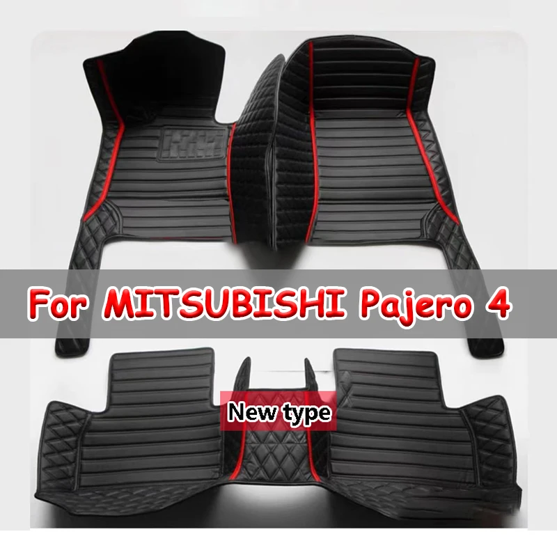 

Car Floor Mats for MITSUBISHI Pajero 4 2007-2017 Accessories Customized Auto Carpets