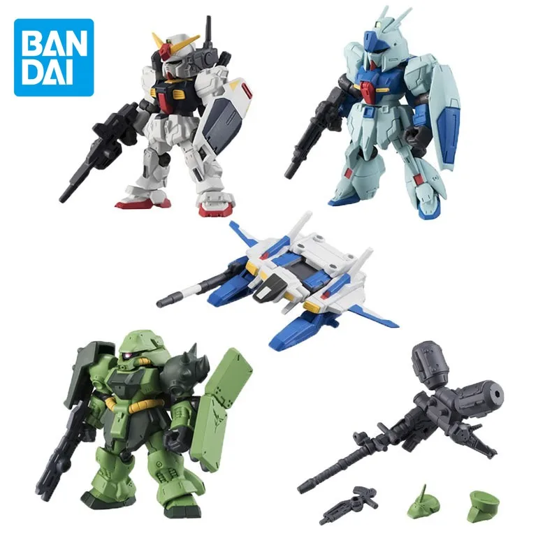 Bandai Original Shokugan GUNDAM Anime Figure MOBILE SUIT ENSEMBLE 07 Action Figure Toys for Boys Girls Kids Birthday Gifts