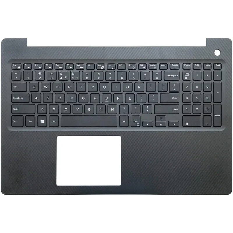 YY+For Dell Inspiron 15 3000 3583 P4MKJ 0P4MKJ Black Palmrest Non-Backlit Keyboard