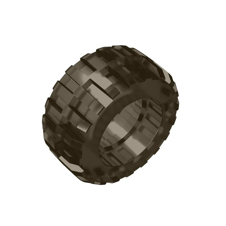Piezas MOC 92402, neumático 30,4x14, banda de rodadura compensada, Compatible con ladrillos DIY, bloques de construcción ensamblados, partícula, rompecabezas para niños, juguete para regalo, 1 ud.