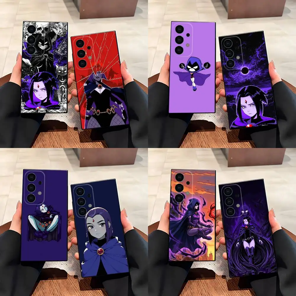R-Raven Phone Case for Samsung S26 S24 S22 S25 Ultra S9 S20 FE S23 Plus S10 S21 Shockproof Funda Cover