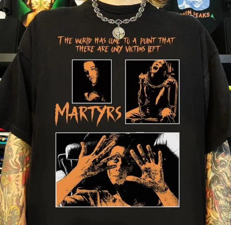 Camisa de película de Martyrs: encuadernada y peluda, camisa de película retro, camisa de película vintage, movimiento