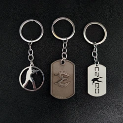 Game CSGO Keychain Counter Strike CS GO Stainless Steel Key Chains for Men Male Keying Porte Clef Chaveiro Backpack Accessories