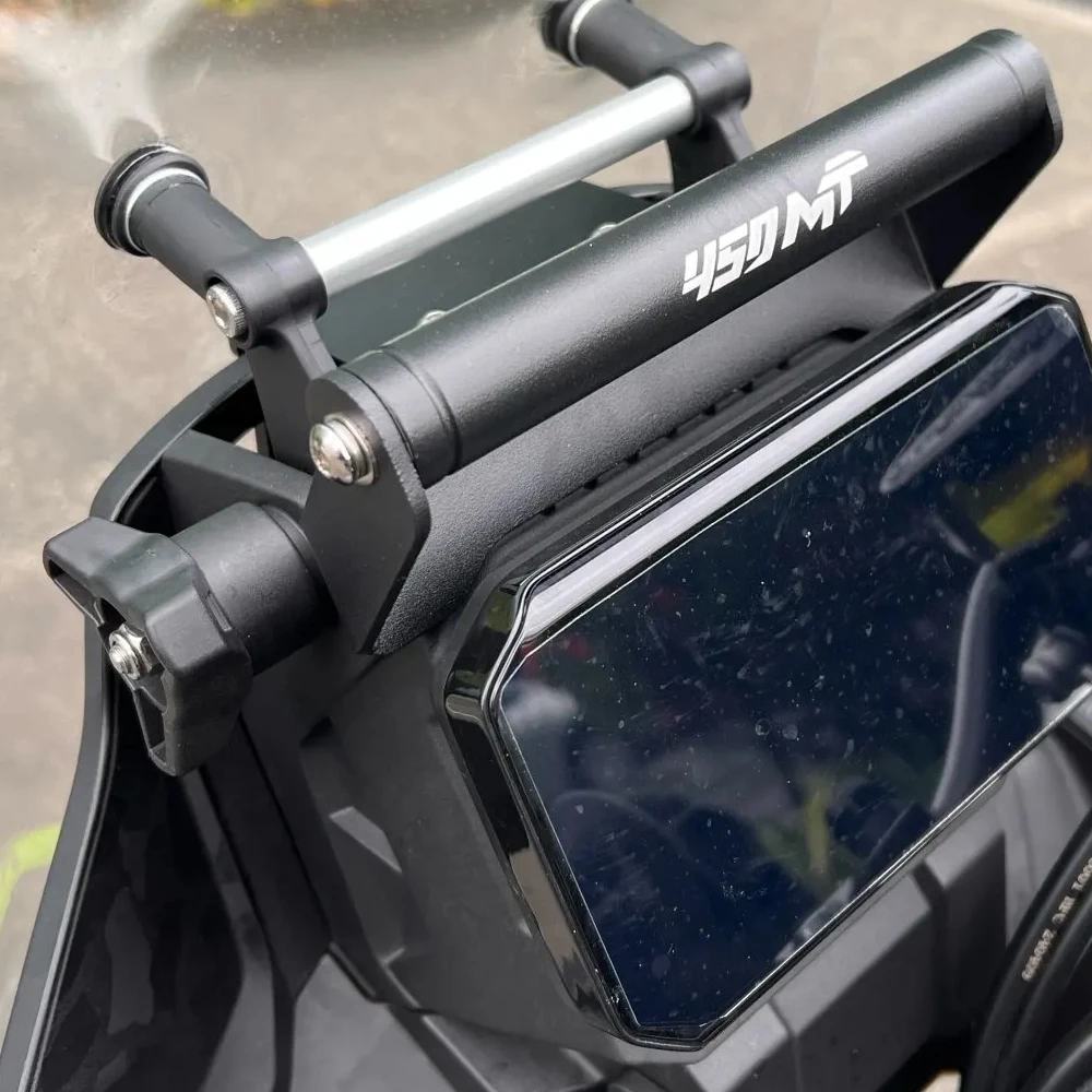 Motorcycle For CFMOTO 450MT IBEX450 450 MT IBEX 2024 2025 2026 Phone Navigation Bracket Cellphone Holder GPS Mounting Bracket