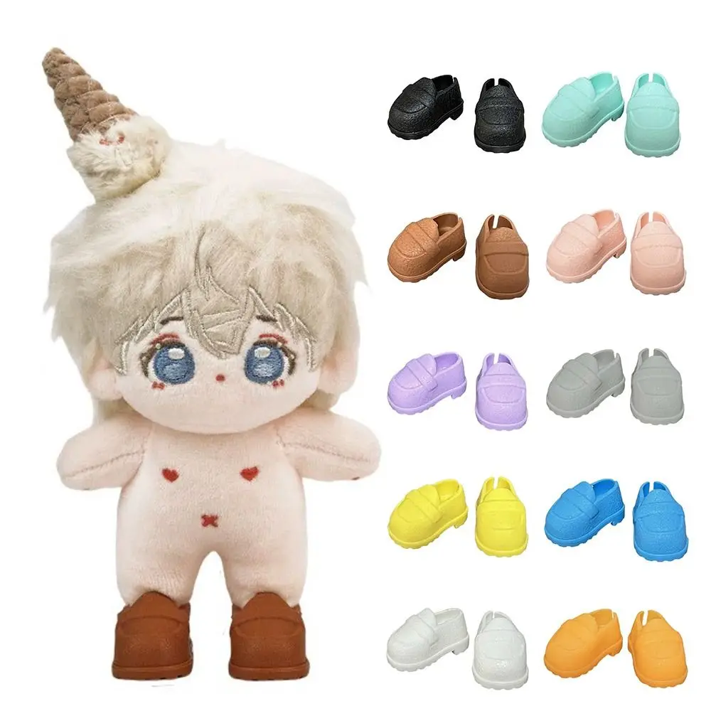 3.5x2.1cm Silicone Shoes Multiple Styles Dressing Replacement Cotton Doll Shoes DIY Hand-made Mini Dolls Shoes Miniature Fashion