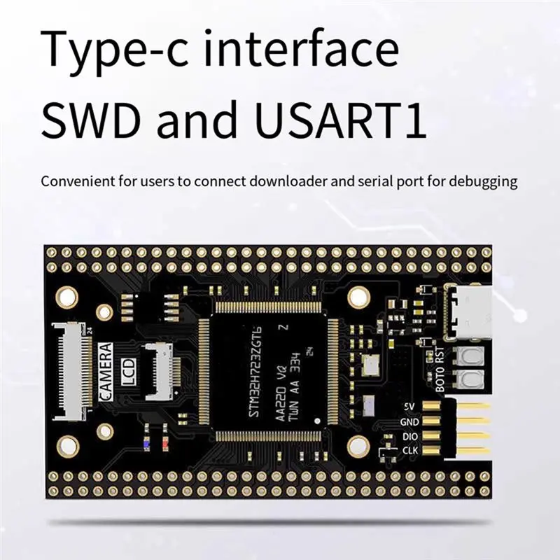 B03B-Typec STM32H723ZGT6 Core Board STM32 Development Board H7 System ZGT6 Learning Board SPI