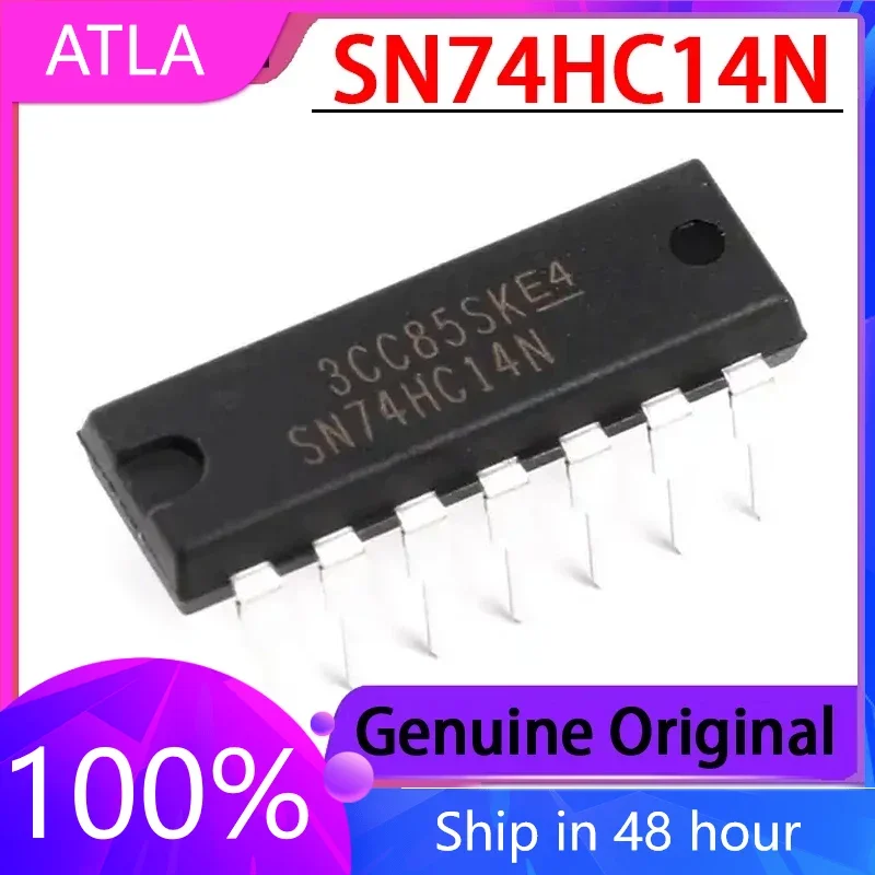 

10PCS Original SN74HC14N 74HC14 Logic - Gate and Inverter Direct Insertion DIP14 in Stock