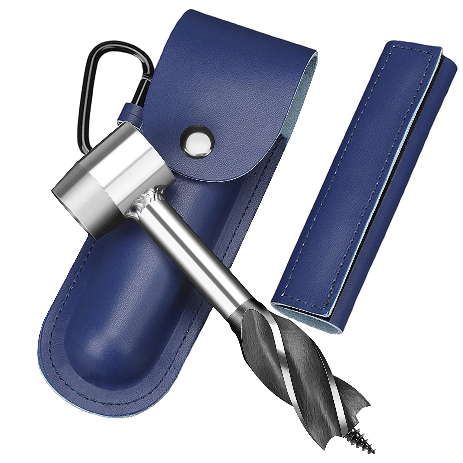 

Auger Drill Bits Outdoor Survival Drill Bits Punch Tool Camping Bushcraft Manual Hole Maker Wrench Wood Drilling Core Wood Tools