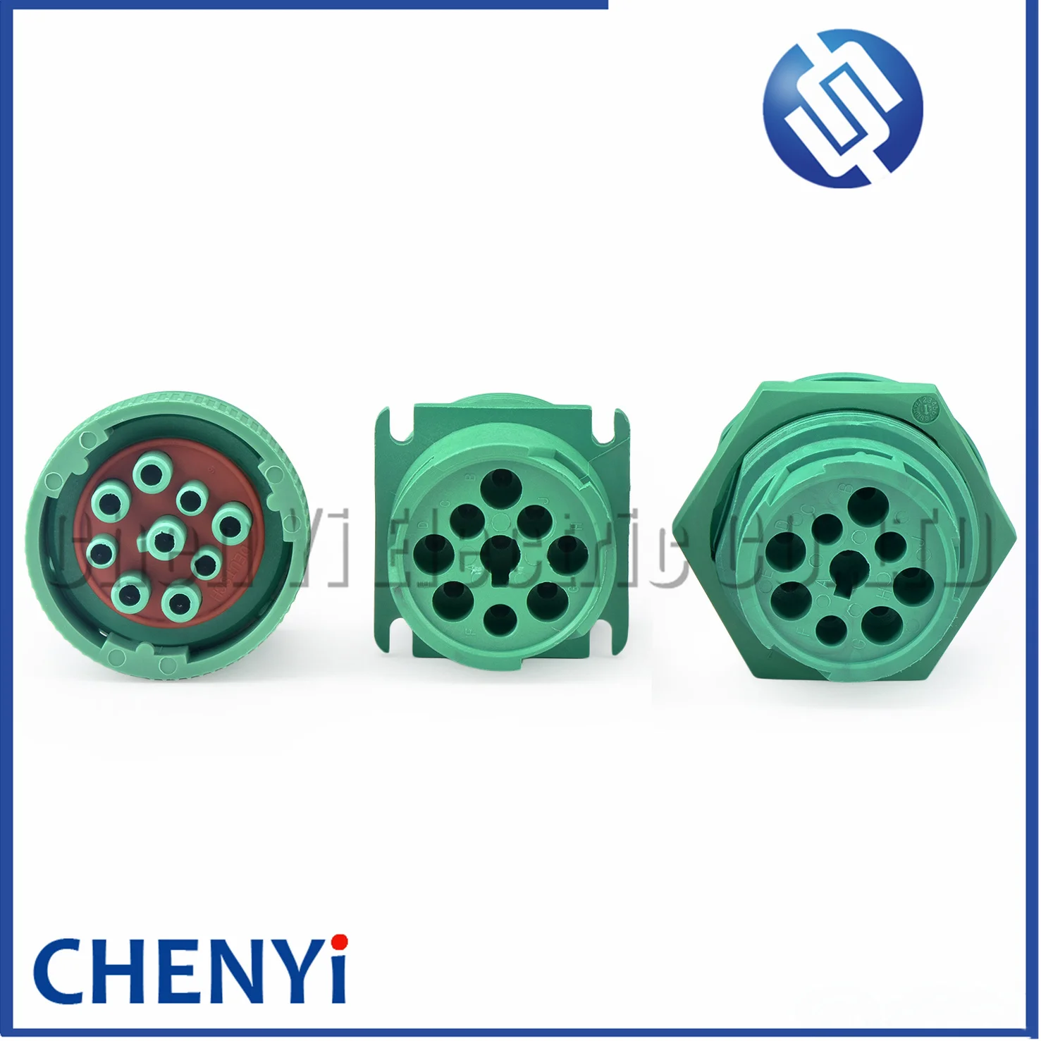 9 Pin Diagnosctic Tool circular Connector Plug HD16-9-1939S-P080 HD10-9-1939P-P080 HD10-9-1939P-BP03 For Deutsch Track J1939