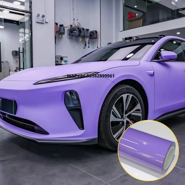 Color Change Film Colored Vinyl Wrap Glossy Red Car Films Decorative Film Pet Ppf Car Body Sticker