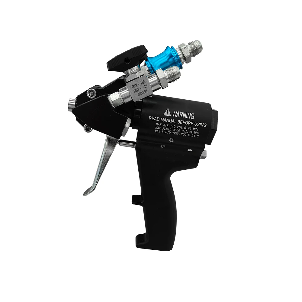 

HotPolyurethane Foam Spray Gun for Insulation High Quality Pu Pressure ISO9001/CE GUN-001 CN;SHN 1.5kg Black Blue Gray CNMC