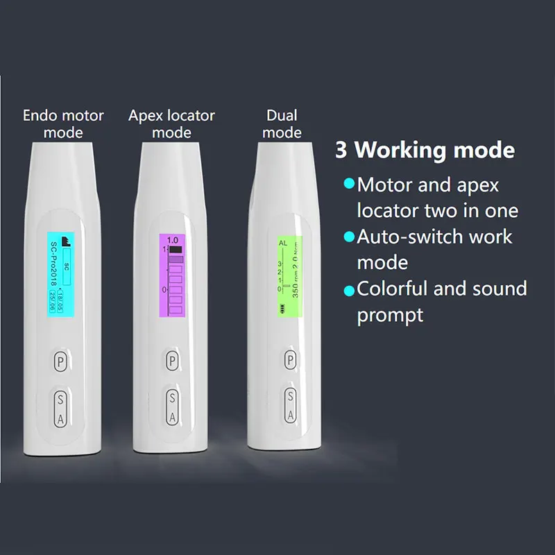 Root canal instrument endodontic motor C-Smart mini AP COXO cordless endomotor with apex locator