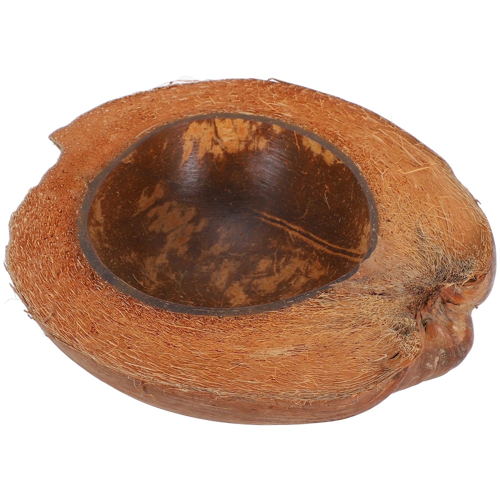 

Coconut Shell Natural Salad Large Fake Coconuts Food Storage Kitchen Household Fruit Bowl Fruit Veggie Dessert Multi Bowls
