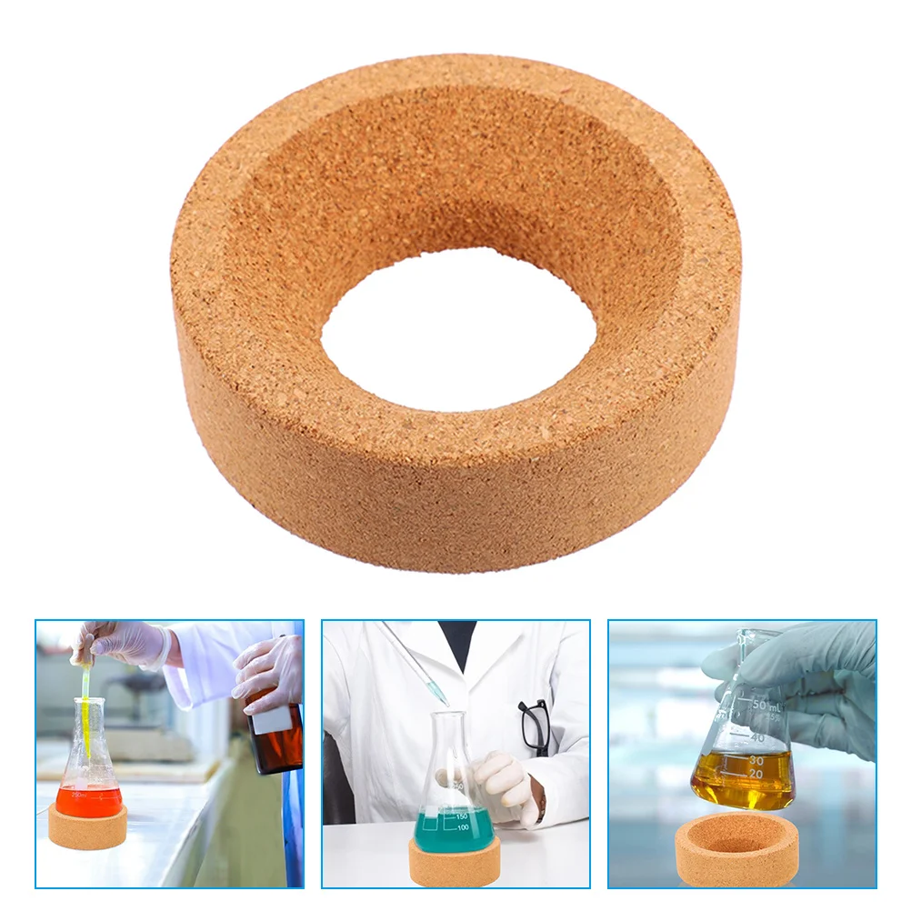 

Cork Flask Holder Support for Laboratory Supply Round Bottom Ring Base Rings Stand
