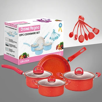 13-Piece Non-Stick Pots and Pans Cookware Set 1