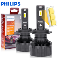 Philips Ultinon Rally 3550 LED H7 H4 H11 H8 100W 9000LM HB3 HB4 HIR2 High Power Lumen Watt Car Headlight 6500K White LED Lamps