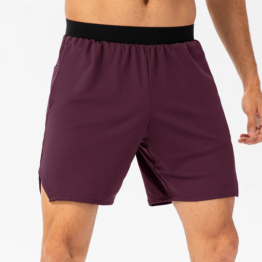Fast Dry Running Shorts For Men Gym Outdoor Casual Sport Shorts With Pockets Yoga Workout Loose Gym Short Pants Fitness Clothes