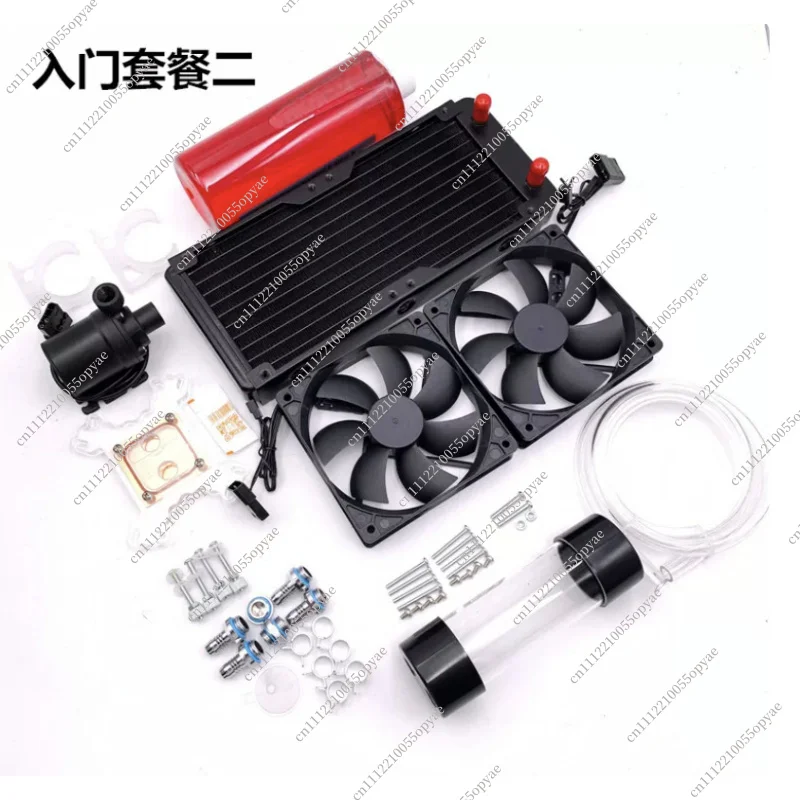 Water Cooling System Water Cooling Sleeve DIY Computer Water Cooling Set for CPU Graphics Card Radiator Kit