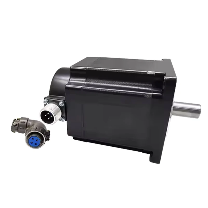 xmsjBig tenant el par trifásico 1,2 grados 130 mm marco 54 motor paso a paso híbrido y kit de controlador paso a paso