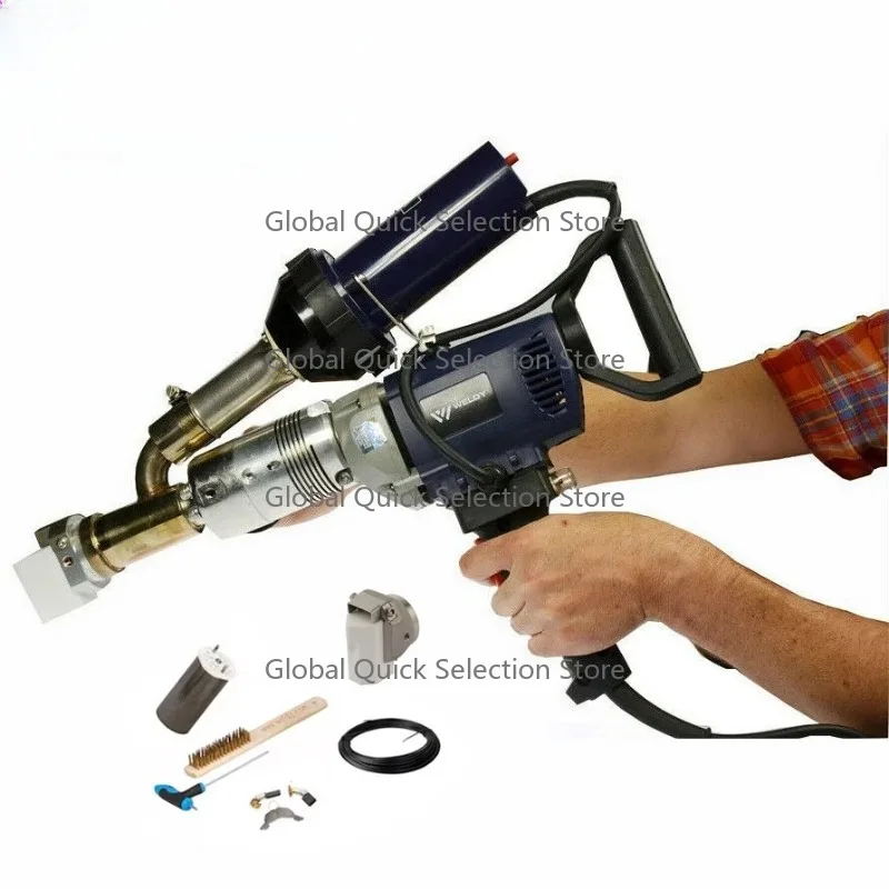 Official Weldy EX2 EX3 Plus Plastic Extrusion Welder for HDPE Geomembrane Seaming and Repair