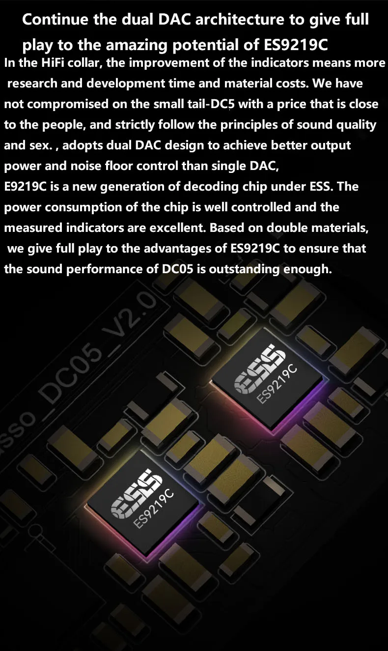 For Android phone lossless high-fidelity headphone audio decoding with iBasso DC05 decoding headphone amplifier USB Type-C-3.5mm