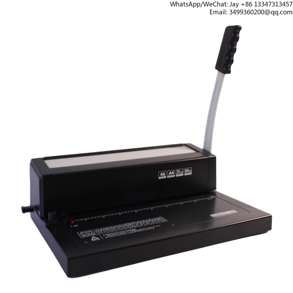 

WDS12M 12sheets A4 Plastic Coil Binding Machine