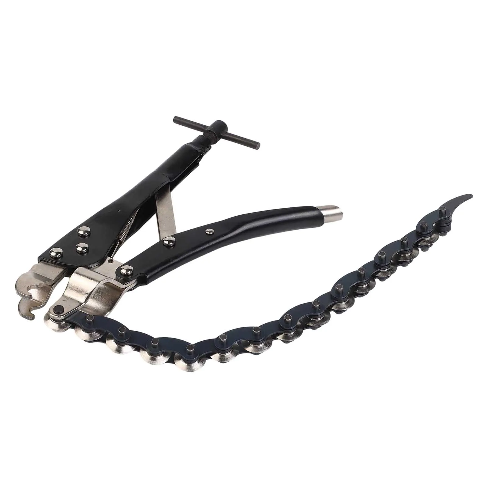 

Для домашних мастерских 345 мм автомобильный инструмент для выхлопных труб, инструмент для резки труб в стиле цепи, 14 компонентов из легированной стали, эффективный режущий механизм