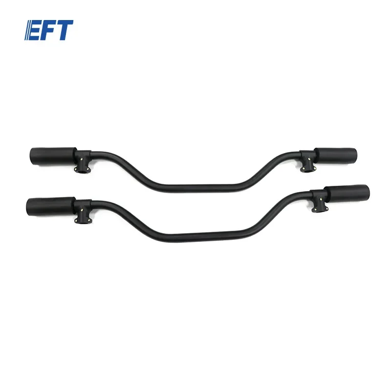 AvaCoreLanding Gear Crossbar For EFT 20mm Diameter 765mm Length 2Pcs Bent Aluminum Alloy Drone Accessories