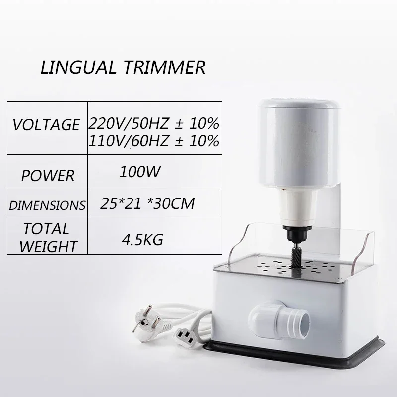 Dental Lingual Internal Grinding Machine 220V/110V Model Grinding Grinding Machine Oral Equipment Plaster Finishing Machine