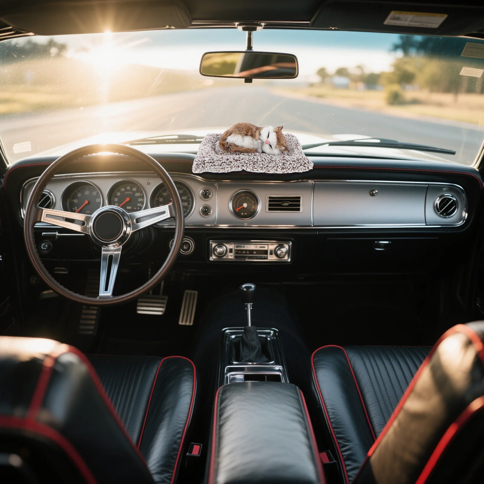 Gato carvão de bambu saco de purificação de ar do carro carvão ativado absorvente de odor painel decoração interior do carro ambientador odor