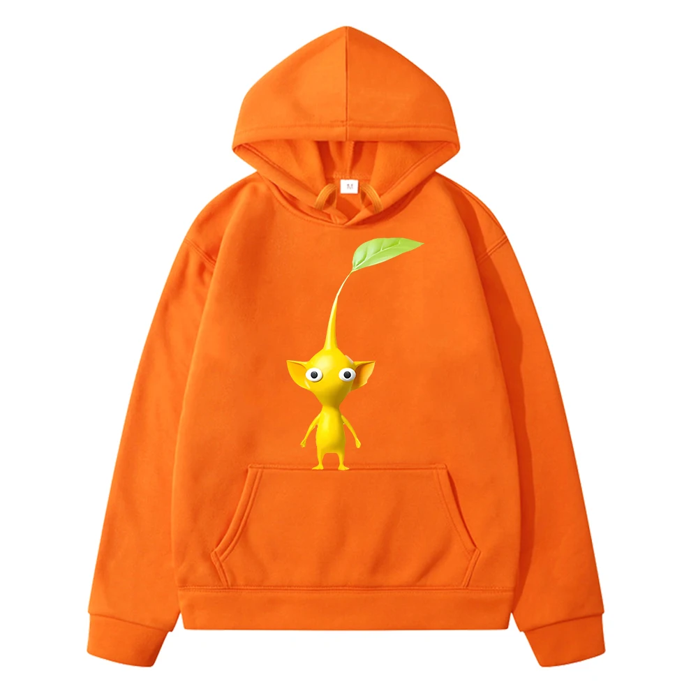 kids Print hoodies Pikmin game graph Autumn anime hoodie sweatshirt  boy clothe Jacket Fleece pullover y2k sudadera girs clothes