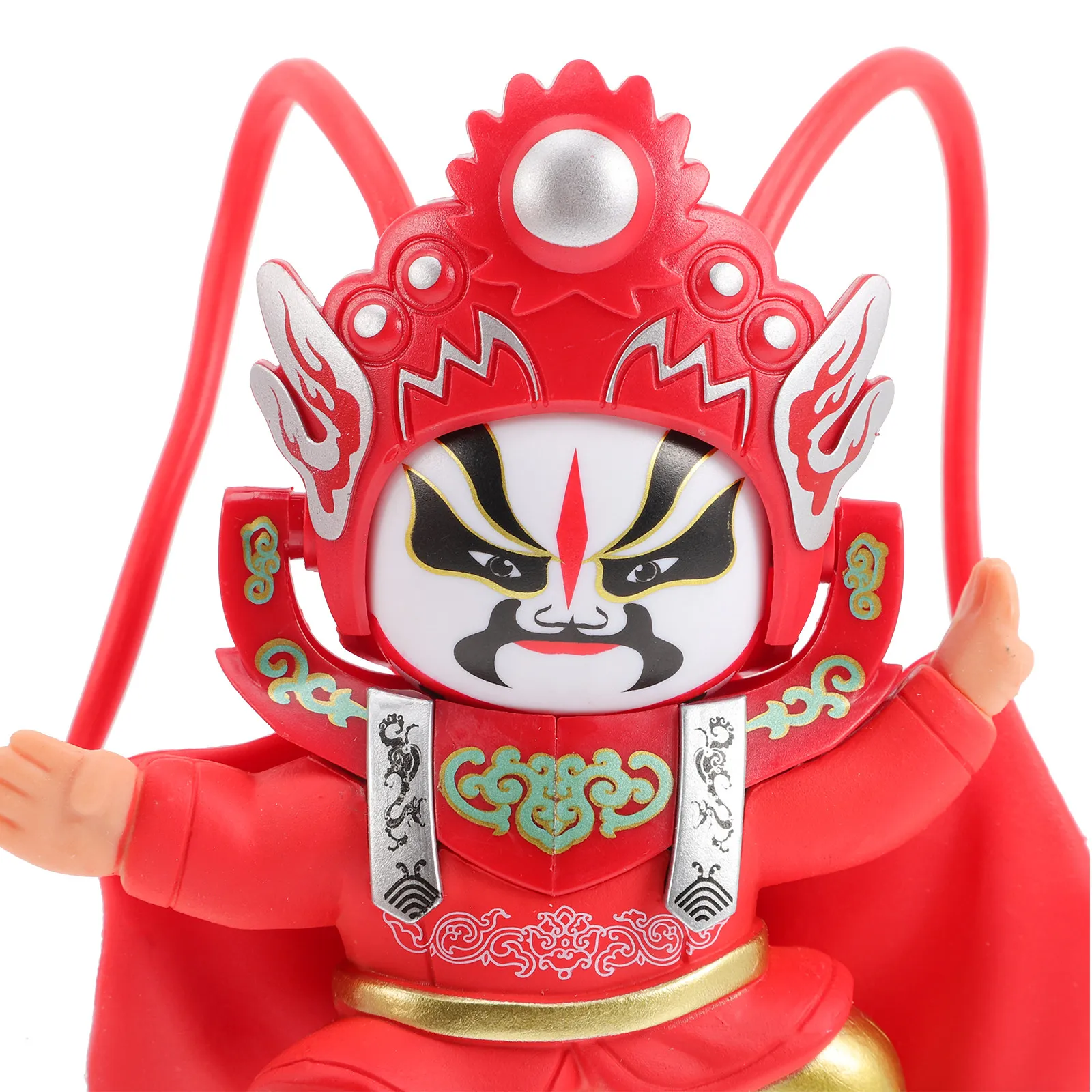 

Chinese Opera Face Changing Ornament Exquisite Plastic Craft Home Study Hotel Library Decoration Souvenir Gift