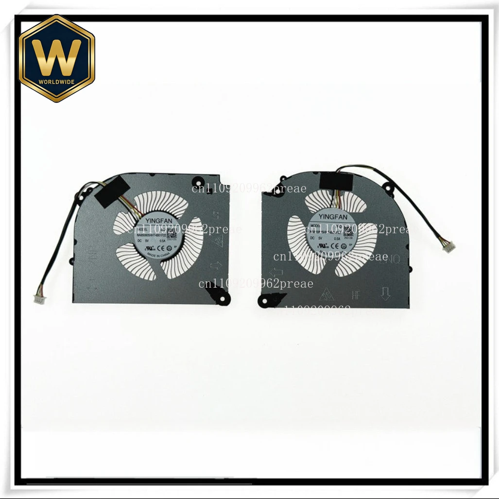 

S For GIGABYTE RC56 G5 G6 KF KF5 MF - New Original Laptop Cooling Fan (CPU+GPU)