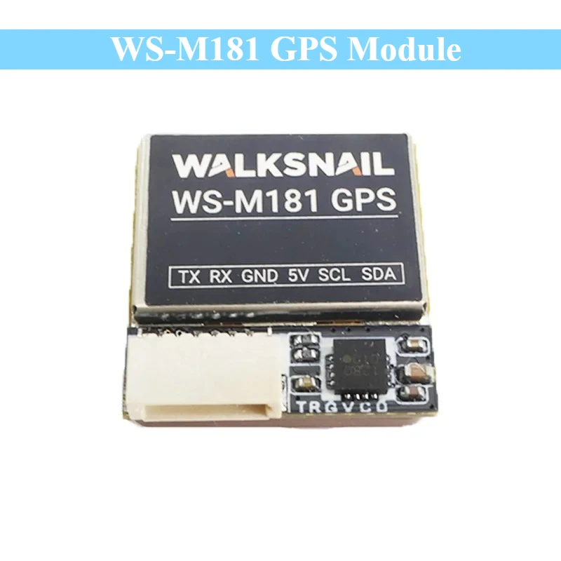 

GPS-модуль Walksnail WS-M181 M10, позиционирование большого радиуса действия GNSS BUILT-IN QMC5883, керамическая антенна с компасом для RC FPV, ремонт фристайла