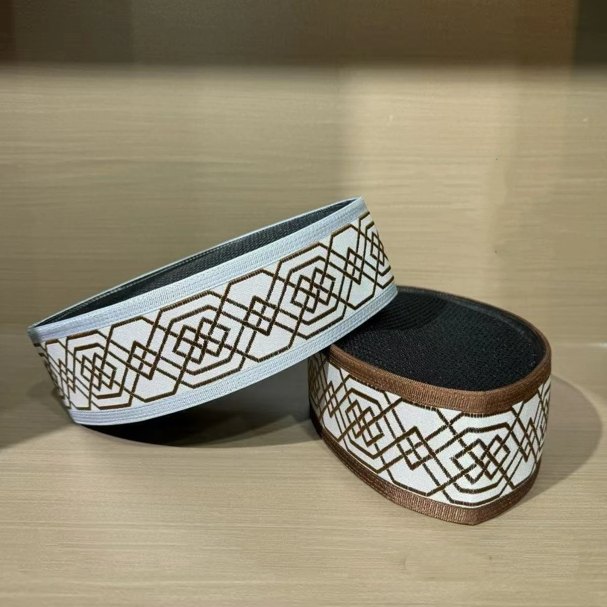 Free Shipping Malaysian Boat Caps For Men Clothing Muslim Hat Turkey Tax Kipa Kufi Saudi Islamic Prayer Luxury Cotton 03639