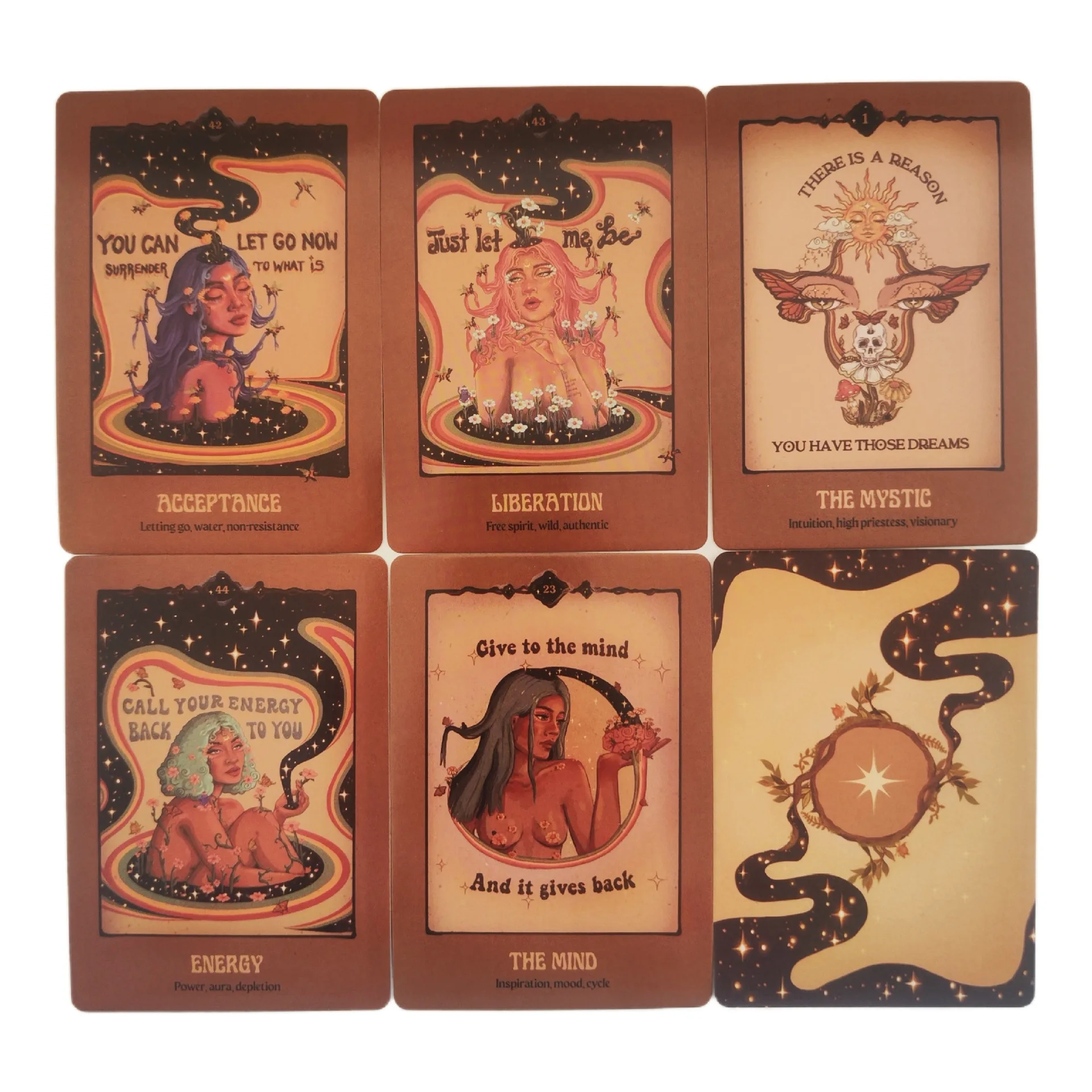 Magical Spirit Oracle deck A 44 Tarot Oracle Cards For Beginners Learning Fortune Telling Game Divination Tools For All Skill